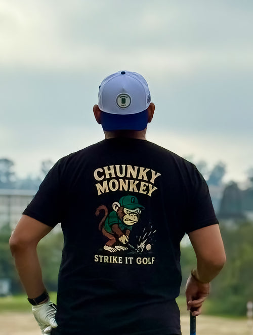 Chunky Monkey Men’s Golf T-Shirt